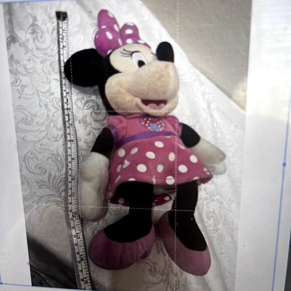 Disney Parks Minnie Mouse Lot Plush Bowtique talking hat bird doll toys - Picture 4 of 8